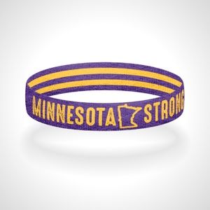 Reversible Minnesota Strong Bracelet Wristband